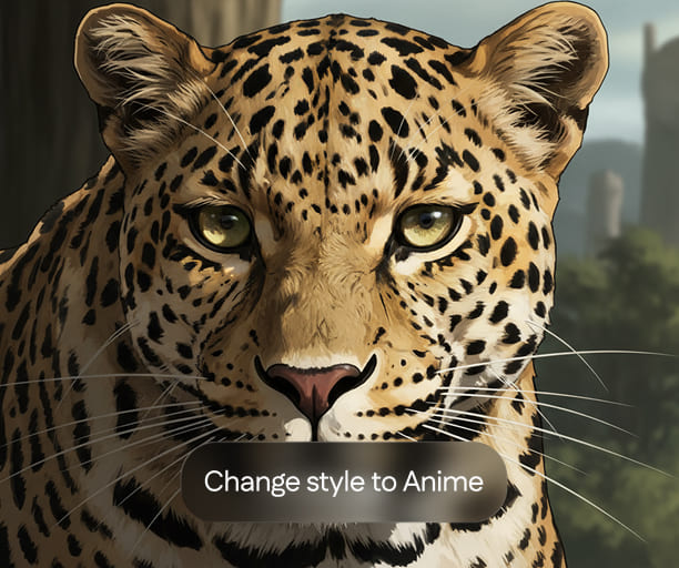 Change style to Anime